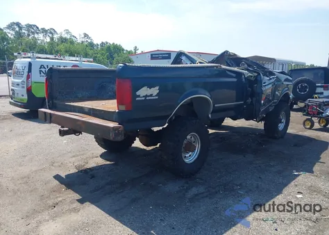 1996 Ford F250 из США, поврежденный, VIN 2FTHF26F3TCA56018